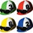 Jockey Helmet Cutouts (4/pkg)