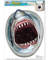 Shark Toilet Topper Peel N Place