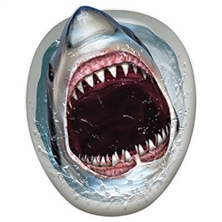 Shark Toilet Topper Peel N Place