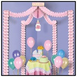 It's A Girl Party Canopy