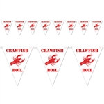 Crawfish Boil Pennant Banner