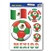 Mexico Soccer Peel 'N Place (6/Sheet)