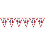 United States Soccer Pennant Banner