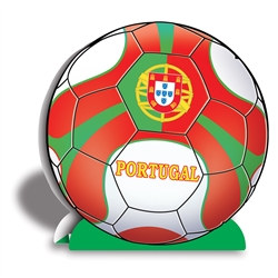 Portugal Soccer 3-D Centerpiece