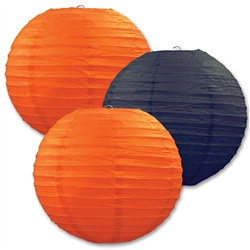 Halloween Paper Lanterns (3/Pkg)