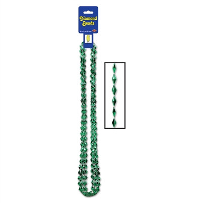 Green Diamond Beads (6/Package)