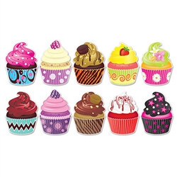Mini Cupcake Cutouts