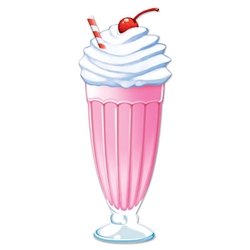 Ice Cream Soda Cutout