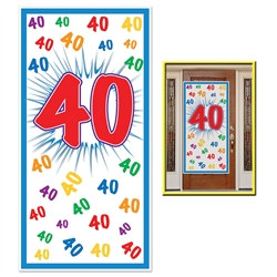 40th Door Cover