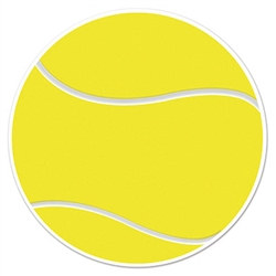 Tennis Ball Cutout