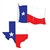 Texas Cutouts (2 per pkg)