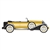 This Jointed Great 20's Roadster is a great wall decoration that will bring about plenty of nostalgia at the party. This cutout measures 4 1/4 feet long and the gold and black colors give it plenty of elegance and appeal. Comes one per package.