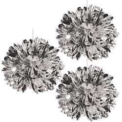 Hang them from the ceiling or place them on the tables around the room, Metallic Fluff Balls will add an elegant and luxurious finish to your decorations! They will dazzle and shine and are sure to catch your guest's attention.