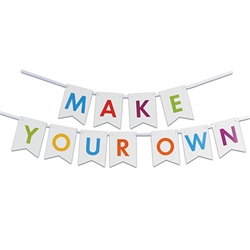 Create your own message in style with this Letter Streamer Kit.