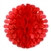 Red Tissue Flutter Ball, 9 Inches