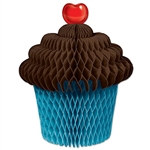 Tissue Cupcake Centerpiece (turquoise)