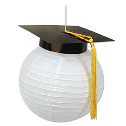 Grad Cap Paper Lanterns