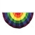 Rainbow Fabric Bunting, 4 ft