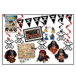 Pirate Party Kit (16/pkg)