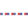 Red, White, and Blue Arcade Garland
