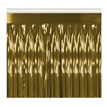 Gold 1-Ply Metallic Fringe Drape