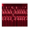 Red 1-Ply Metallic Fringe Drape