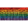 Add a touch of pride and color to your event tables, stages and backgrounds with this shimmering rainbow colored metallic table skirting.  30 inches tall and 14 feet long, 1 ply.
Please Note: Not intended to be used as wearing apparel.