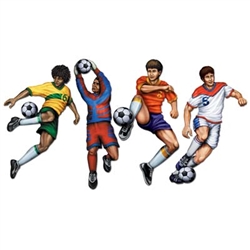 Soccer Cutouts (4/pkg)