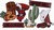 Western Cutouts (6/pkg)