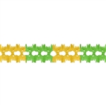Light Green and Canary Pageant Garland