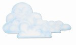 Cloud Cutout, 29 inches (1/pkg)