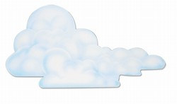 Cloud Cutout, 29 inches (1/pkg)