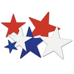 Patriotic Star Cutouts (9/pkg)