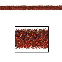 Red Gleam 'N Tinsel Holiday Garland