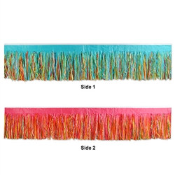 Multi-Color Tissue Fringe Drape