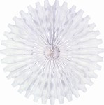 White Art-Tissue Fan