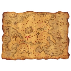 Pirates Treasure Map