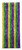 Green, Gold, and Purple 1-Ply Gleam N Curtain
