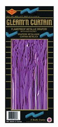 Purple 1-Ply Gleam N Curtain