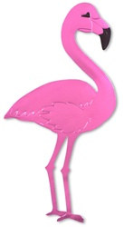 Pink Flamingo Silhouette