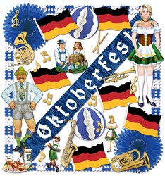 Flame Retardant Oktoberfest Decorating Kit