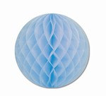 Light Blue Art-Tissue Ball, 12 in