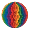 Rainbow Art-Tissue Ball, 12 in