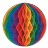 Rainbow Art-Tissue Ball 12 inches