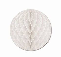 White Art-Tissue Ball, 12 in