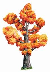Jointed Autumn Oak Tree
