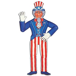 Jointed Uncle Sam Cutout