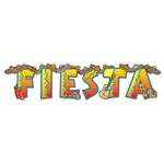 Printed Fiesta Streamer