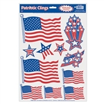 Patriotic Window Clings