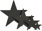 Black Foil Star (9 inch)